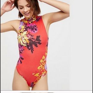 NWT FREE PEOPLE women’s pixie thong bodysuit XS